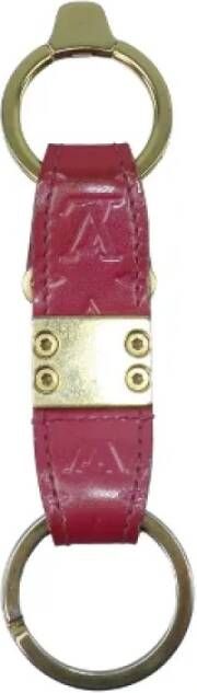 Louis Vuitton Vintage Pre-owned Leather key-holders Meerkleurig Dames