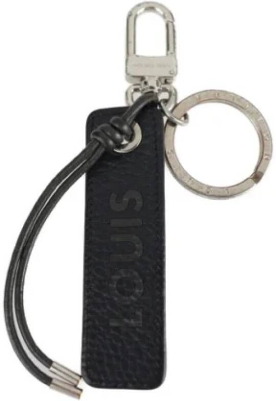 Louis Vuitton Vintage Pre-owned Leather key-holders Zwart Dames