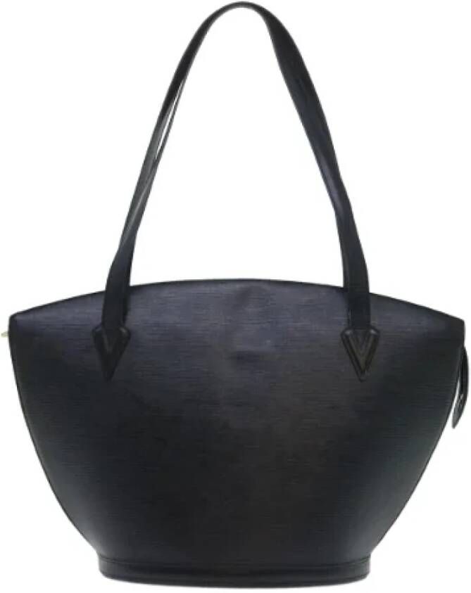 Louis Vuitton Vintage Pre-owned Leather louis-vuitton-bags Black Dames
