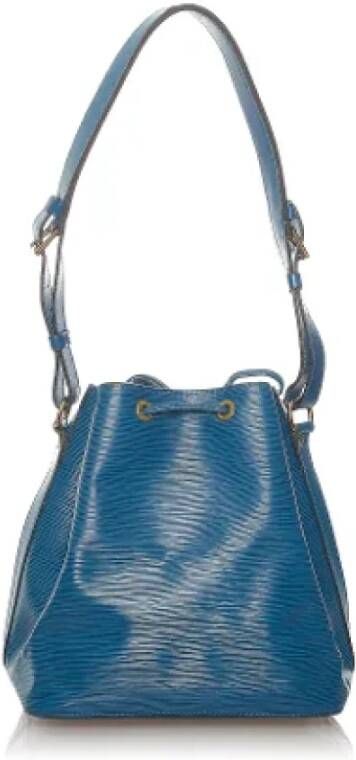 Louis Vuitton Vintage Pre-owned Leather louis-vuitton-bags Blauw Dames
