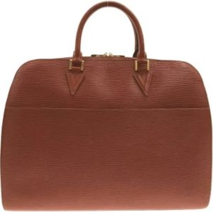 Louis Vuitton Vintage Pre-owned Leather louis-vuitton-bags Bruin Dames