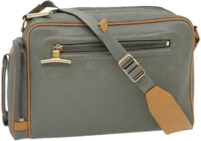 Louis Vuitton Vintage Pre-owned Leather louis-vuitton-bags Grijs Dames