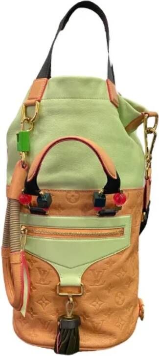 Louis Vuitton Vintage Pre-owned Leather louis-vuitton-bags Meerkleurig Dames
