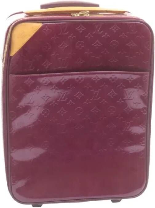 Louis Vuitton Vintage Pre-owned Leather louis-vuitton-bags Paars Dames