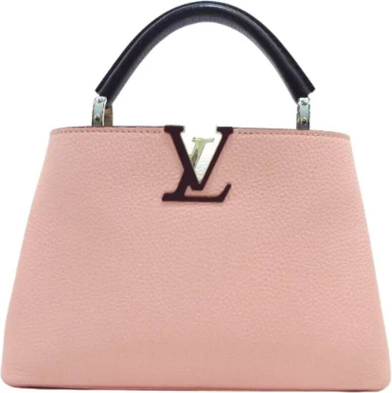 Louis Vuitton Vintage Pre-owned Leather louis-vuitton-bags Roze Dames