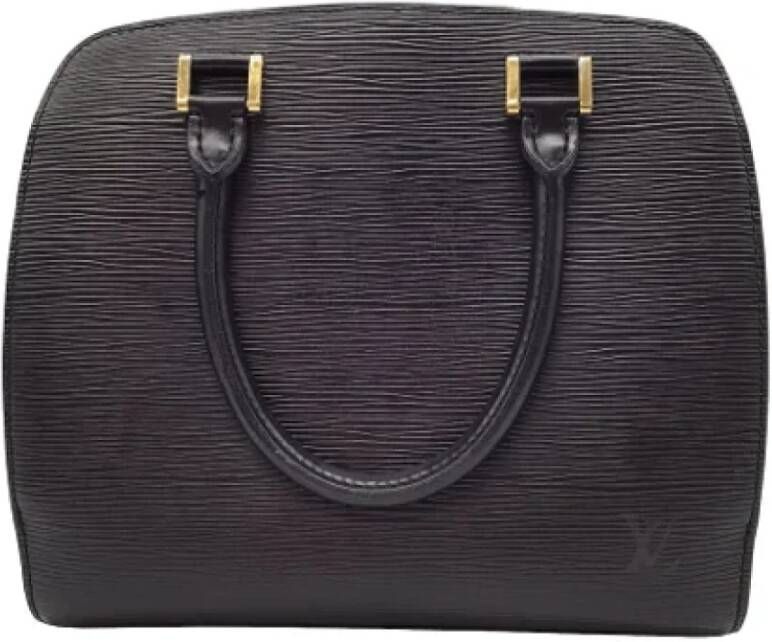 Louis Vuitton Vintage Pre-owned Leather louis-vuitton-bags Zwart Dames
