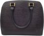 Louis Vuitton Vintage Pre-owned Leather louis-vuitton-bags Zwart Dames - Thumbnail 1