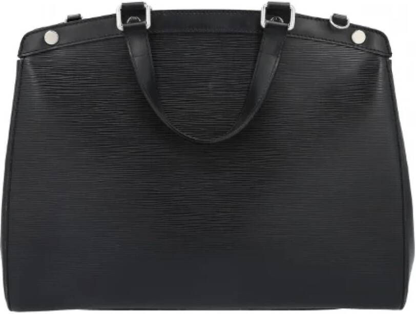 Louis Vuitton Vintage Pre-owned Leather shoppers Zwart Dames