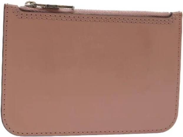 Louis Vuitton Vintage Pre-owned Leather wallets Roze Dames