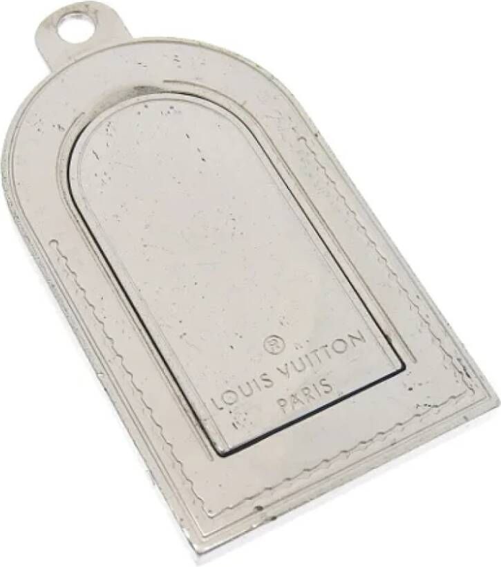 Louis Vuitton Vintage Pre-owned Metal key-holders Grijs Dames