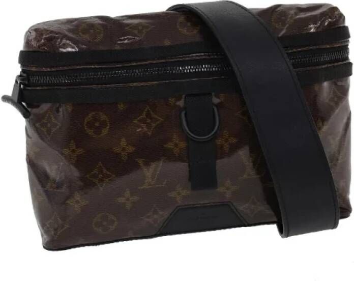 Louis Vuitton Vintage Pre-owned Plastic louis-vuitton-bags Bruin Dames
