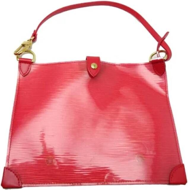 Louis Vuitton Vintage Pre-owned Plastic louis-vuitton-bags Rood Dames