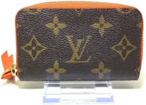 Louis Vuitton Vintage Pre-owned Polyester wallets Oranje Dames