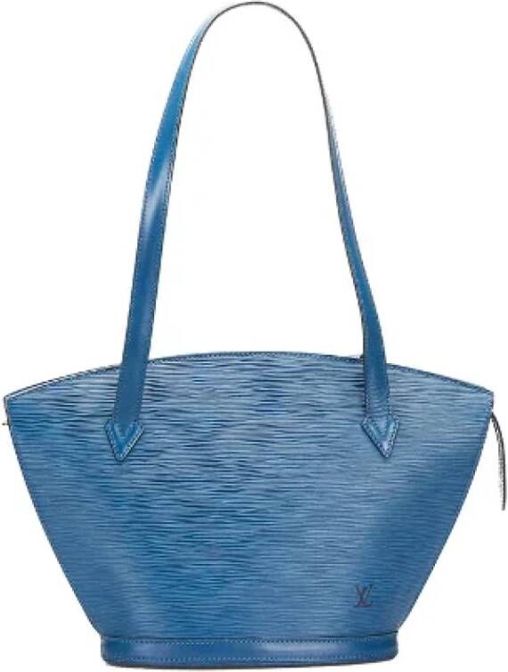 Louis Vuitton Vintage Pre-owned Shoulder Bags Blauw Dames