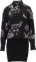 Louis Vuitton Vintage Pre-owned Silk dresses Zwart Dames - Thumbnail 1