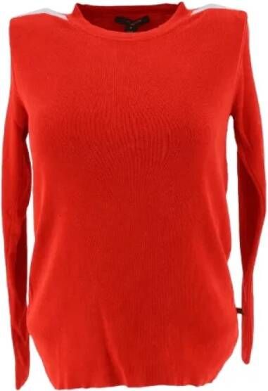 Louis Vuitton Vintage Pre-owned Silk tops Rood Dames