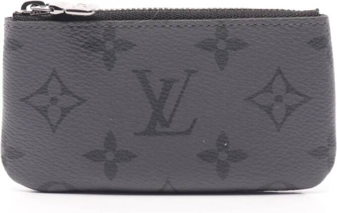 Louis Vuitton Vintage Pre-owned Wallets Grijs Heren