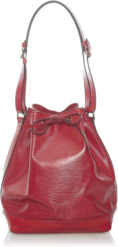 Louis Vuitton Vintage Preated Epi iets Rood Dames