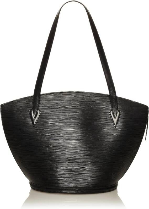 Louis Vuitton Vintage Preated Epi Saint Jacques Long Strap PM Zwart Dames