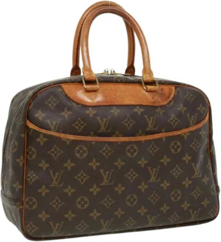Louis Vuitton Vintage Skinny jeans Bruin Dames