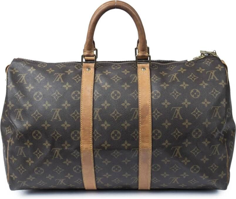 Louis Vuitton Vintage Tops met lange mouwen Bruin Dames
