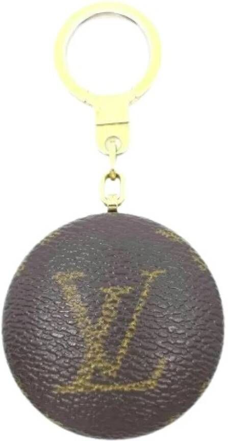 Louis Vuitton Vintage Tweedehands accessoire Bruin Dames
