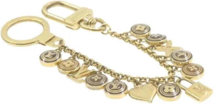 Louis Vuitton Vintage Tweedehands accessoire Yellow Dames