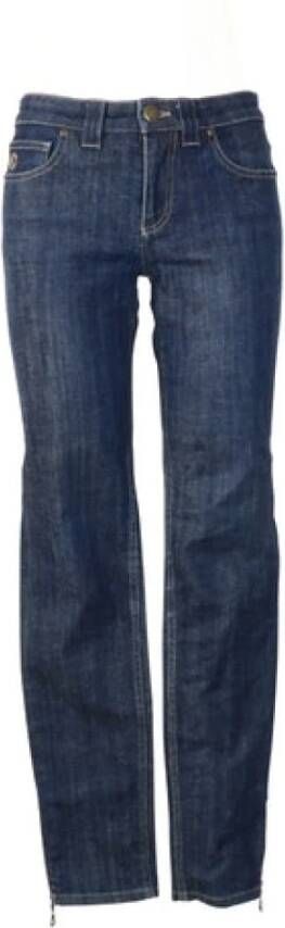 Louis Vuitton Vintage Tweedehands broek Blauw Dames