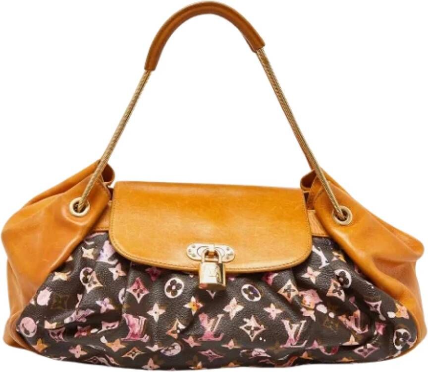 Louis Vuitton Vintage Tweedehands Canvas Louis Vuitton Tote Brown Dames