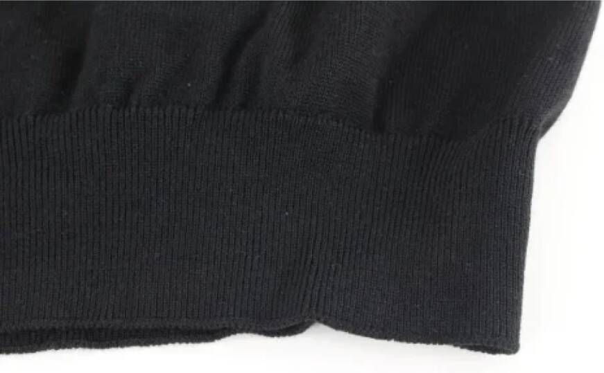 Louis Vuitton Vintage Tweedehands gebreide kleding en sweatshirt Zwart Heren