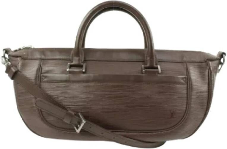 Louis Vuitton Vintage Tweedehands handtas Bruin Dames