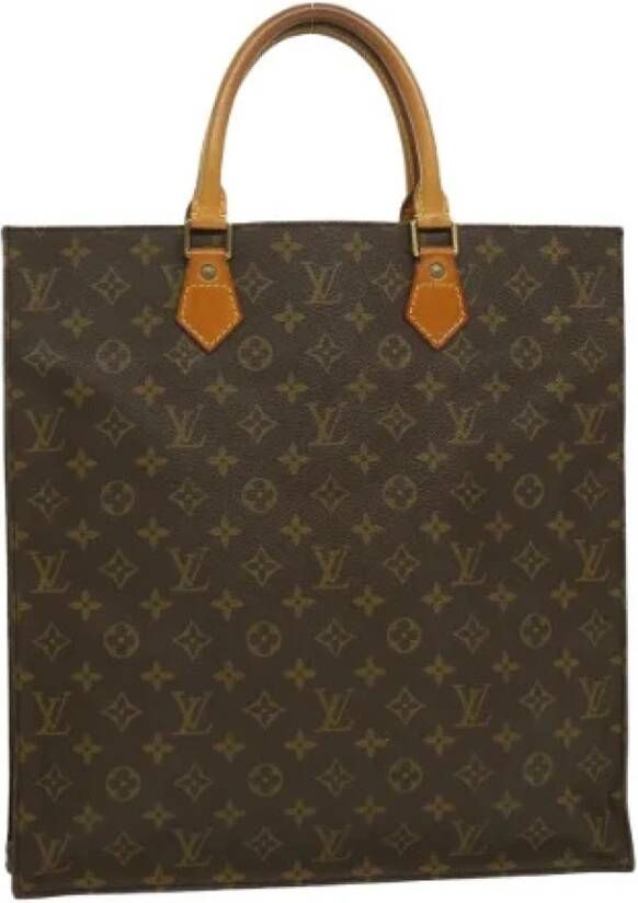 Louis Vuitton Vintage Tweedehands handtas Bruin Heren