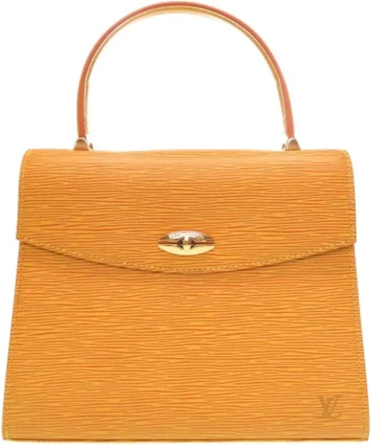 Louis Vuitton Vintage Tweedehands handtas Oranje Dames