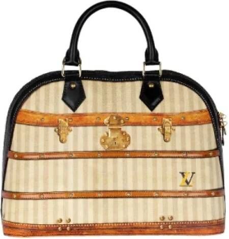 Louis Vuitton Vintage Tweedehands handtas Oranje Dames