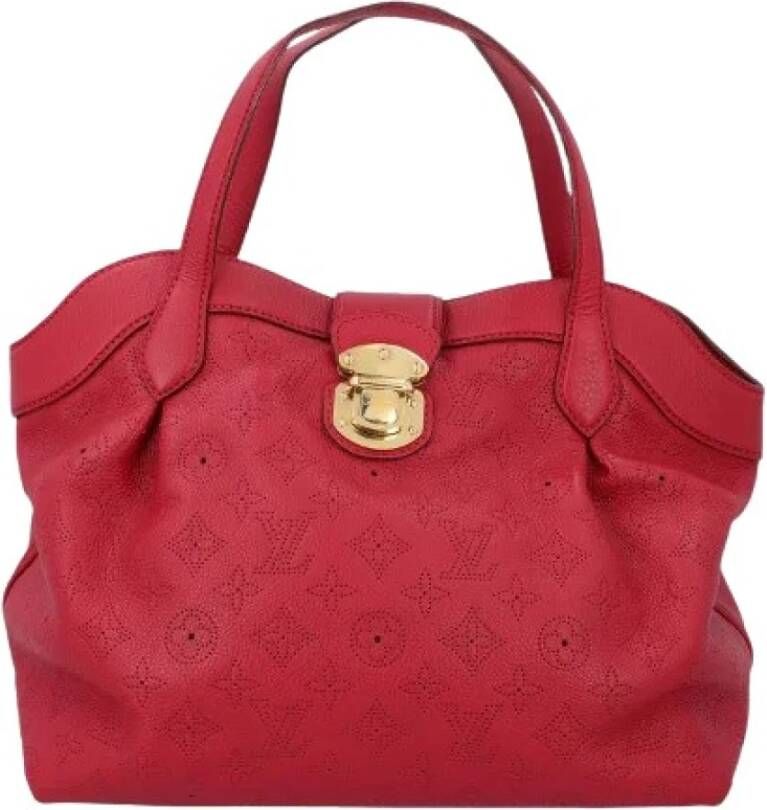 Louis Vuitton Vintage Tweedehands handtas Roze Dames