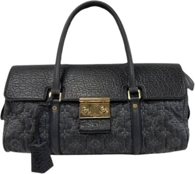 Louis Vuitton Vintage Tweedehands handtas Zwart Dames