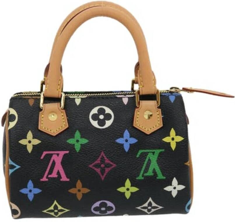 Louis Vuitton Vintage Tweedehands handtas Zwart Dames