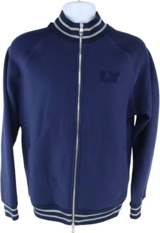Louis Vuitton Vintage Tweedehands jas Blauw Dames