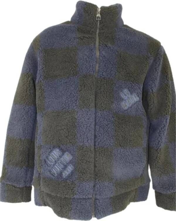 Louis Vuitton Vintage Tweedehands jas Blauw Dames