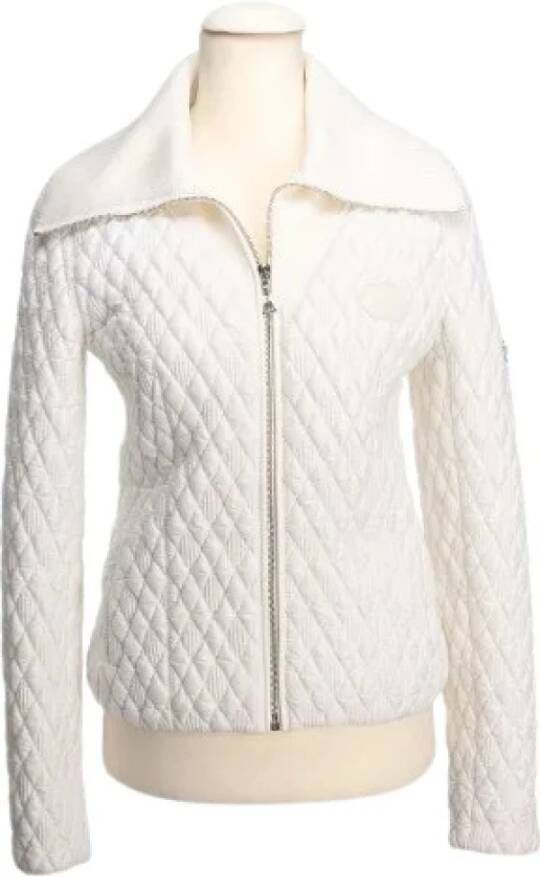 Louis Vuitton Vintage Tweedehands jas White Dames