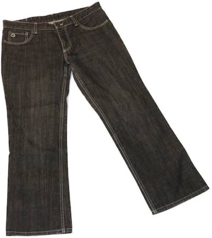 Louis Vuitton Vintage Tweedehands jeans Zwart Dames