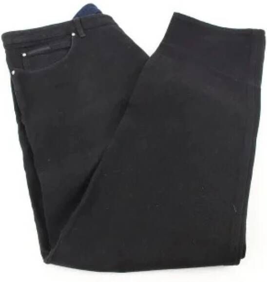 Louis Vuitton Vintage Tweedehands jeans Zwart Heren