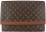 Louis Vuitton Vintage Tweedehands koppeling Bruin Dames - Thumbnail 1