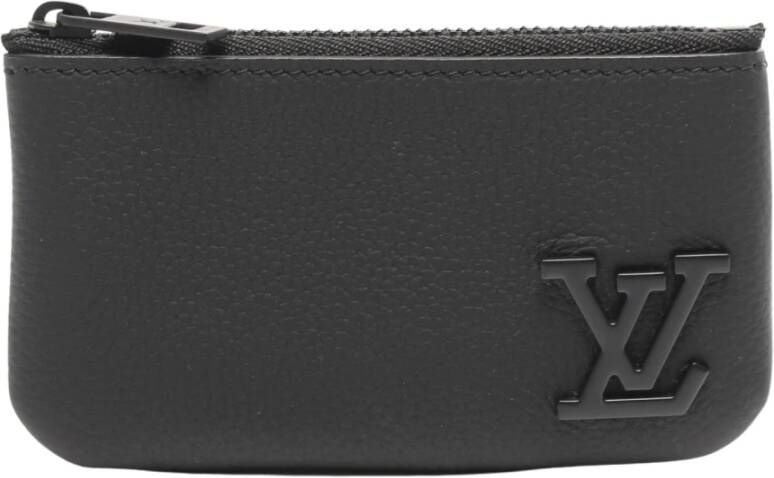 Louis Vuitton Vintage Tweedehands portefeuilles Zwart Heren