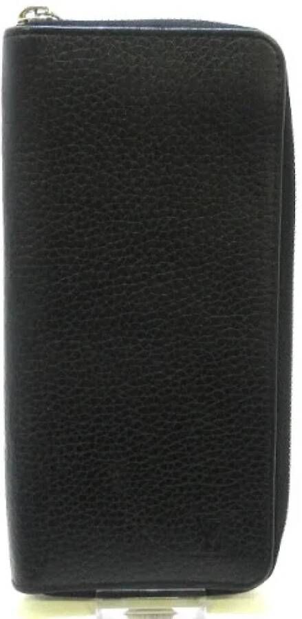 Louis Vuitton Vintage Tweedehands portemonnees Zwart Dames