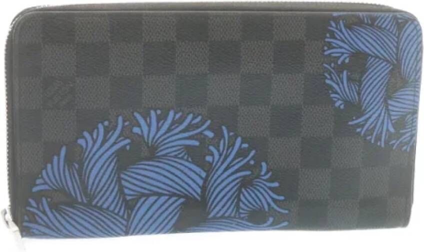 Louis Vuitton Vintage Tweedehands portemonnees Zwart Dames