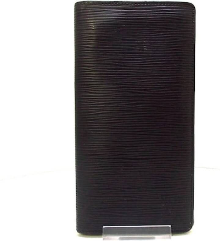 Louis Vuitton Vintage Tweedehands portemonnees Zwart Heren