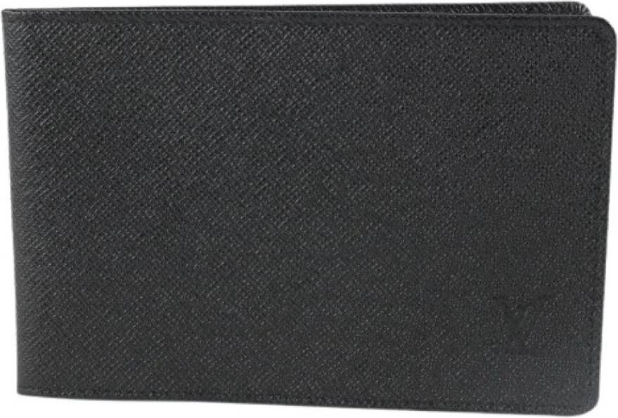 Louis Vuitton Vintage Tweedehands portemonnees Zwart Heren