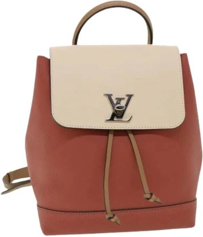 Louis Vuitton Vintage Tweedehands rugzak Roze Dames