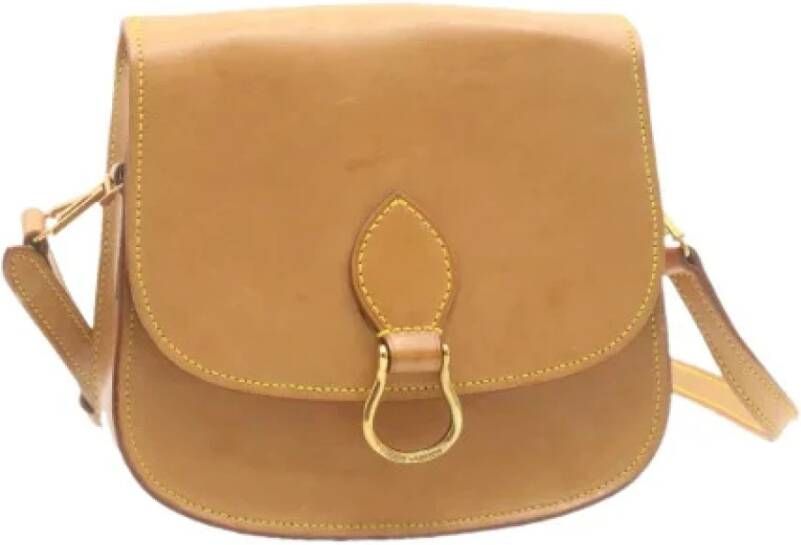 Louis Vuitton Vintage Tweedehands schoudertas Beige Dames